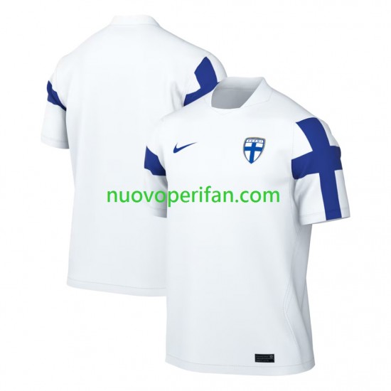 Maglie da Calcio Finlandia Uomo Prima Tenuta 2026 Maniche Corte