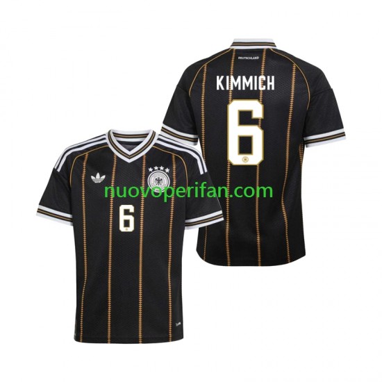 Maglie da Calcio Germania Joshua Kimmich 6 Uomo Alternativa Tenuta Mondiali 2026 Maniche Corte