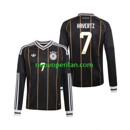 Maglie da Calcio Germania Kai Havertz 7 Uomo Alternativa Tenuta Mondiali 2026 Maniche Lunghe