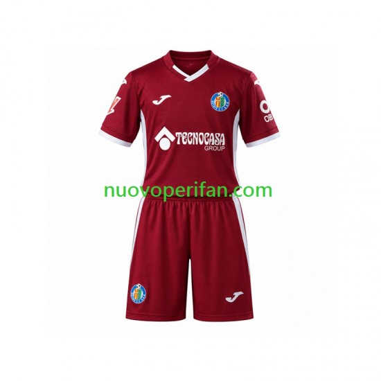 Maglie da Calcio Getafe CF Bambino Trasferta Tenuta 2026-2027 Maniche Corte