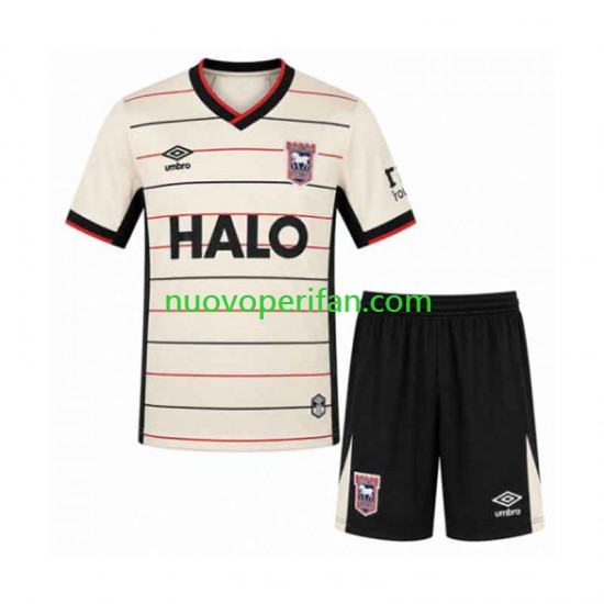 Maglie da Calcio Ipswich Town Bambino Trasferta Tenuta 2026-2027 Maniche Corte