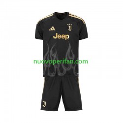 Maglie da Calcio Juventus Bambino Alternativa Tenuta 2026-2027 Maniche Corte