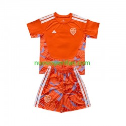 Maglie da Calcio Leeds United Portiere Bambino Quarta Tenuta 2026-2027 Maniche Corte