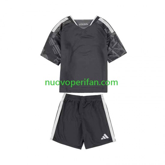 Maglie da Calcio Leeds United Bambino Alternativa Tenuta 2026-2027 Maniche Corte