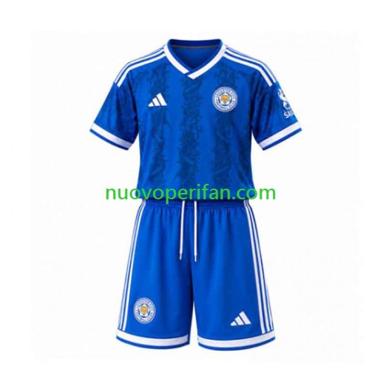 Maglie da Calcio Leicester City Bambino Prima Tenuta 2026-2027 Maniche Corte