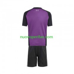 Maglie da Calcio Liverpool Portiere Bambino Trasferta Tenuta 2026-2027 Maniche Corte