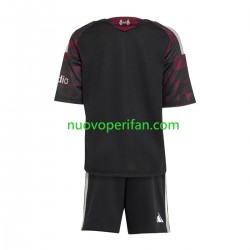 Maglie da Calcio Liverpool Bambino Alternativa Tenuta 2026-2027 Maniche Corte