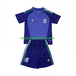 Maglie da Calcio Messico Portiere Bambino Trasferta Tenuta 2026 Maniche Corte