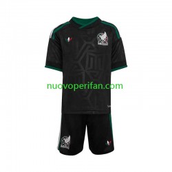 Maglie da Calcio Messico Bambino Alternativa Tenuta 2026 Maniche Corte