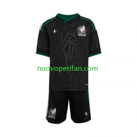 Maglie da Calcio Messico Bambino Alternativa Tenuta 2026 Maniche Corte