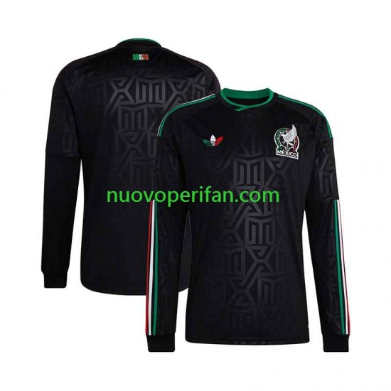 Maglie da Calcio Messico Uomo Alternativa Tenuta 2026 Maniche Lunghe