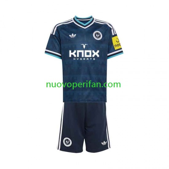 Maglie da Calcio Newcastle United Bambino Trasferta Tenuta 2026-2027 Maniche Corte