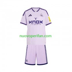 Maglie da Calcio Newcastle United Bambino Alternativa Tenuta 2026-2027 Maniche Corte