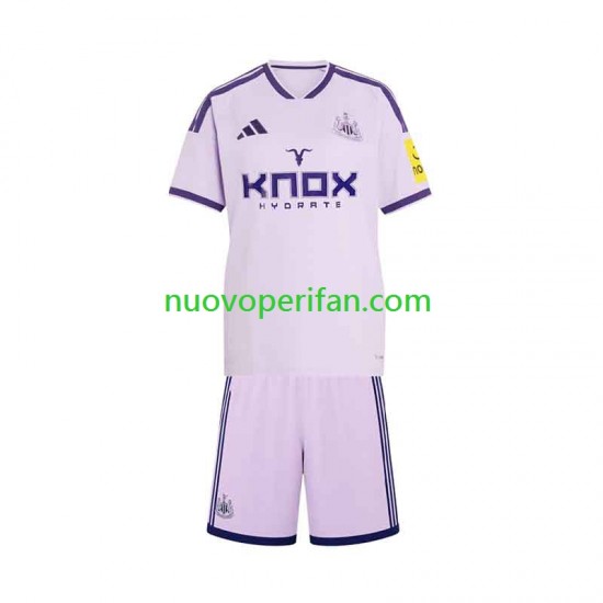Maglie da Calcio Newcastle United Bambino Alternativa Tenuta 2026-2027 Maniche Corte