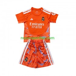 Maglie da Calcio Real Madrid Portiere Bambino Prima Tenuta 2026-2027 Maniche Corte