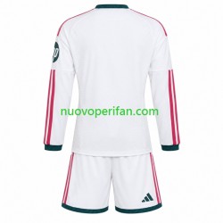 Maglie da Calcio Real Madrid Bambino Prima Tenuta 2026-2027 Maniche Lunghe