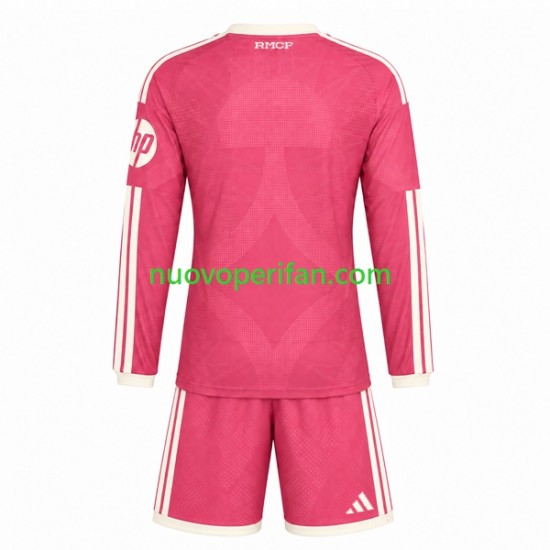 Maglie da Calcio Real Madrid Bambino Alternativa Tenuta 2026-2027 Maniche Lunghe