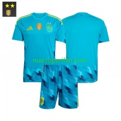Maglie da Calcio Spagna Portiere Bambino Prima Tenuta 2026-2027 Maniche Corte