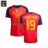 Maglie da Calcio Spagna Lamine Yamal 19 Uomo Prima Tenuta 2026-2027 Maniche Corte