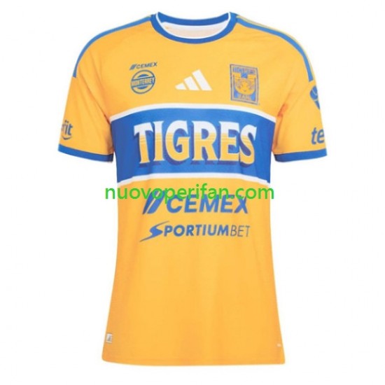 Maglie da Calcio Tigres UANL Uomo Prima Tenuta 2026-2027 Maniche Corte
