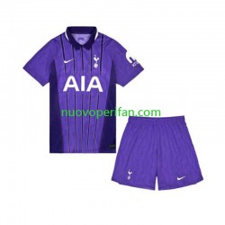 Maglie da Calcio Tottenham Hotspur Bambino Alternativa Tenuta 2026-2027 Maniche Corte