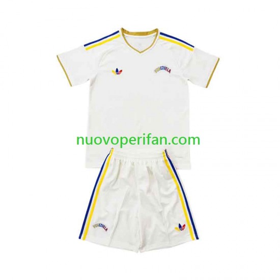 Maglie da Calcio Venezuela Bambino Trasferta Tenuta 2026 Maniche Corte