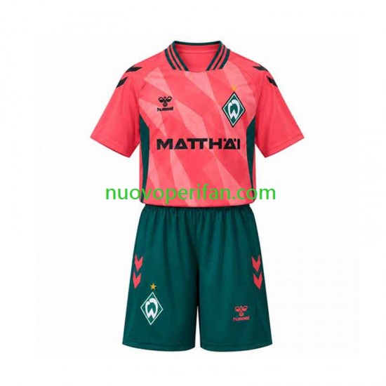 Maglie da Calcio Werder Bremen Bambino Alternativa Tenuta 2026-2027 Maniche Corte