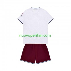 Maglie da Calcio West Ham United Bambino Trasferta Tenuta 2026-2027 Maniche Corte