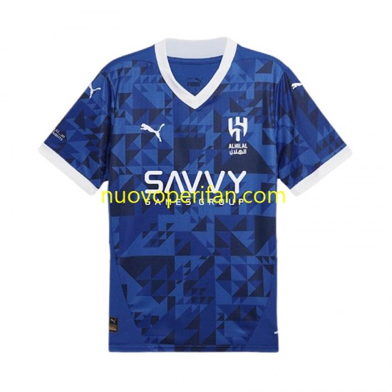 Maglie da Calcio Al Hilal Uomo Prima Tenuta 2024-2025 Maniche Corte