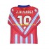 Maglie da Calcio Atlético Madrid Julian Alvarez 19 Uomo Prima Tenuta 2024-2025 Maniche Lunghe