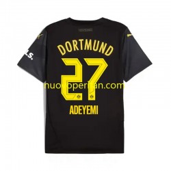 Maglie da Calcio Borussia Dortmund Karim Adeyemi 27 Uomo Trasferta Tenuta 2024-2025 Maniche Corte