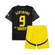 Maglie da Calcio Borussia Dortmund Serhou Guirassy 9 Bambino Trasferta Tenuta 2024-2025 Maniche Corte
