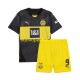 Maglie da Calcio Borussia Dortmund Serhou Guirassy 9 Bambino Trasferta Tenuta 2024-2025 Maniche Corte