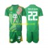 Maglie da Calcio Germania Ter Stegen 22 Portiere Bambino Alternativa Tenuta 2024-2025 Maniche Corte