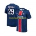 Maglie da Calcio Paris Saint-Germain Bradley Barcola 29 Uomo Prima Tenuta 2024-2025 Maniche Corte