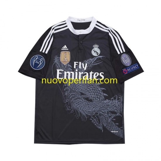 Maglie da Calcio Real Madrid Cristiano Ronaldo 7 2014 Retro Uomo Alternativa Tenuta Maniche Corte