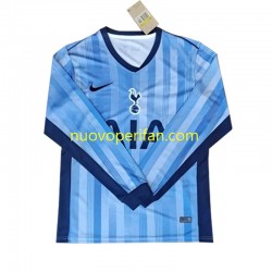 Maglie da Calcio Tottenham Hotspur Uomo Trasferta Tenuta 2024-2025 Maniche Lunghe