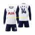 Maglie da Calcio Tottenham Hotspur Gray 14 Bambino Prima Tenuta 2024-2025 Maniche Lunghe