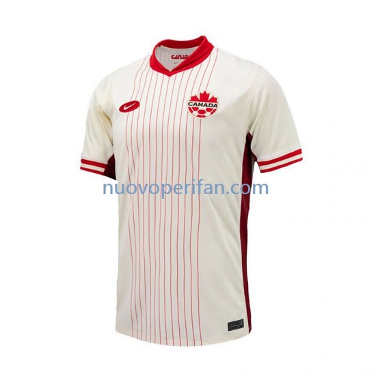 Maglie da Calcio Canada Uomo Trasferta Tenuta 2024 Maniche Corte