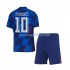 Maglie da Calcio Croazia Modrić 10 Bambino Trasferta Tenuta Euro 2024 Maniche Corte