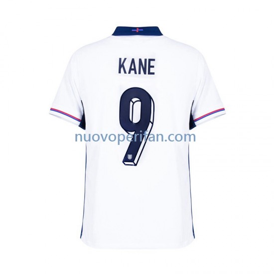Maglie da Calcio Inghilterra Harry Kane 9 Uomo Prima Tenuta Euro 2024 Maniche Corte