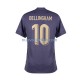 Maglie da Calcio Inghilterra Jude Bellingham 10 Uomo Trasferta Tenuta Euro 2024 Maniche Corte