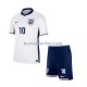 Maglie da Calcio Inghilterra Jude Bellingham 10 Bambino Prima Tenuta Euro 2024 Maniche Corte