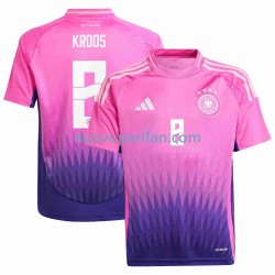 Maglie da Calcio Germania Toni Kroos Uomo Trasferta Tenuta Euro 2024 Maniche Corte