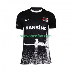 Maglie da Calcio AZ Alkmaar Uomo Quarta Tenuta 2024-2025 Maniche Corte