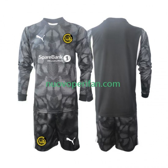 Maglie da Calcio FK Bodø/Glimt Portiere Bambino Prima Tenuta 2025 Maniche Lunghe