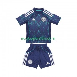 Maglie da Calcio Leicester City Bambino Trasferta Tenuta 2025-2026 Maniche Corte