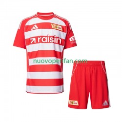 Maglie da Calcio Union Berlin Bambino Prima Tenuta 2025-2026 Maniche Corte