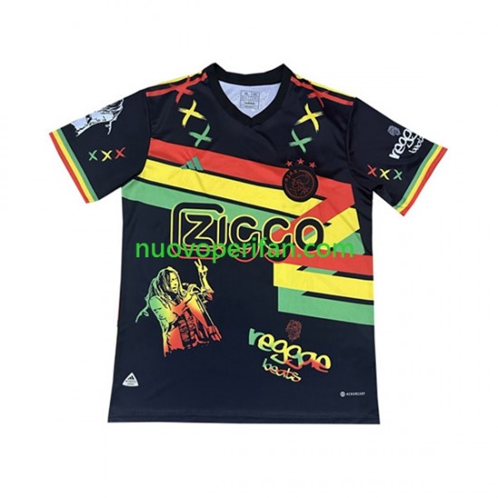 Maglie da Calcio AFC Ajax Bob Marley Uomo Prima Tenuta 2023-2024 Maniche Corte