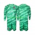 Maglie da Calcio Atlético Madrid Green color Portiere Bambino Trasferta Tenuta 2023-2024 Maniche Lunghe